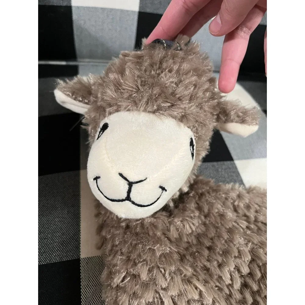 NWT Nandog CUSTOM Embroidered llama squeaker dog toy